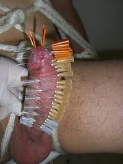 Bdsm needle and spike torture videos